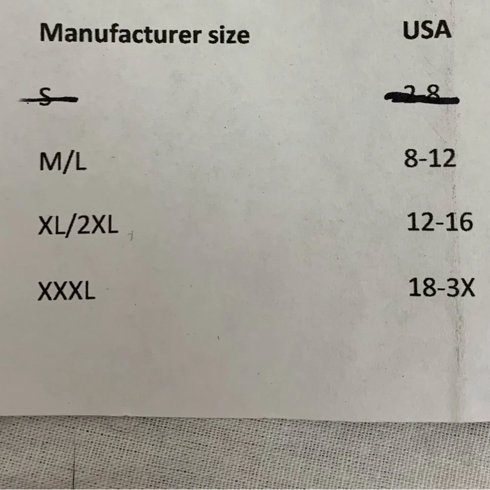 New Mukatu BLACK High Waist Body Shaper Shorts, Size US 12-16 - Picture 2 of 5